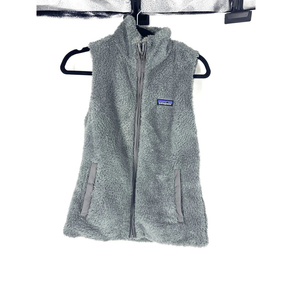 grey Patagonia sherpa vest, S